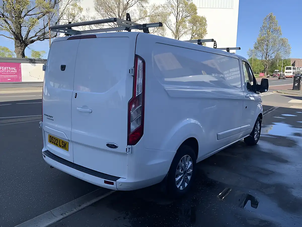 Used 2022 Ford Transit Custom Limited White - Interior and Exterior details 4