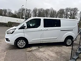 Used 2022 Ford Transit Custom Limited White - Interior and Exterior details 8
