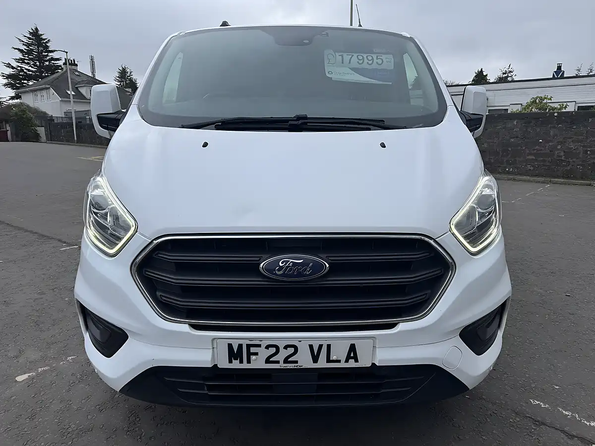 Used 2022 Ford Transit Custom Limited White - Interior and Exterior details 2