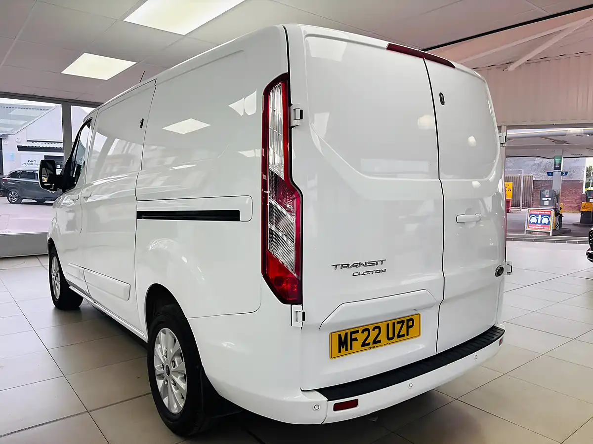 Used 2022 Ford Transit Custom Limited White - Interior and Exterior details 7
