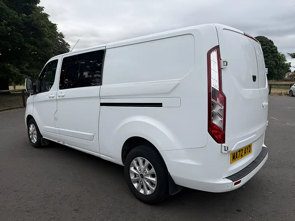 Used 2022 Ford Transit Custom Limited White - Interior and Exterior details 5