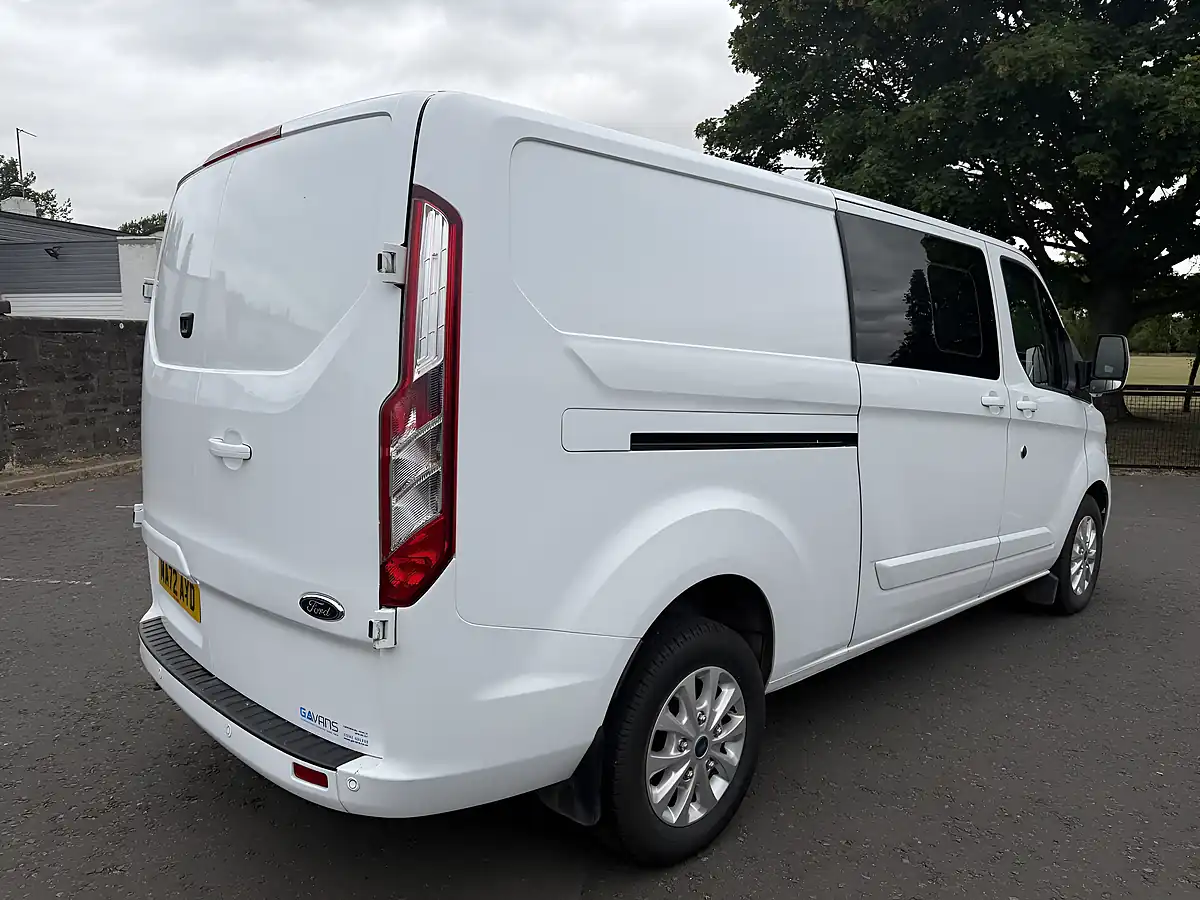 Used 2022 Ford Transit Custom Limited White - Interior and Exterior details 6