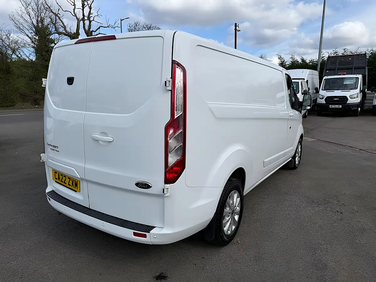 Used 2022 Ford Transit Custom Limited White - Interior and Exterior details 2