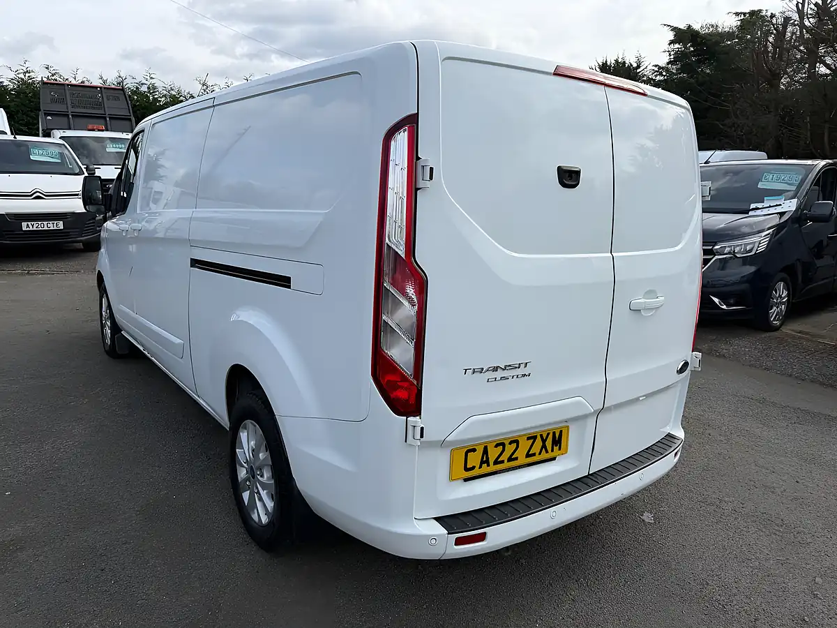 Used 2022 Ford Transit Custom Limited White - Interior and Exterior details 7