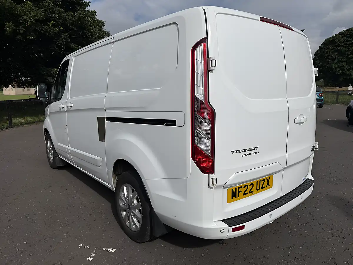 Used 2022 Ford Transit Custom Limited White - Interior and Exterior details 5