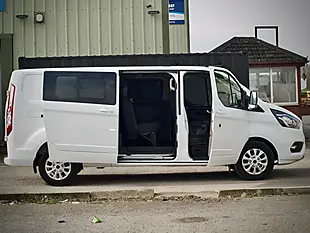 Used 2022 Ford Transit Custom Limited White - Interior and Exterior details 5