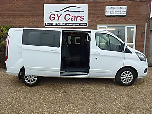Used 2022 Ford Transit Custom Limited White - Interior and Exterior details 4