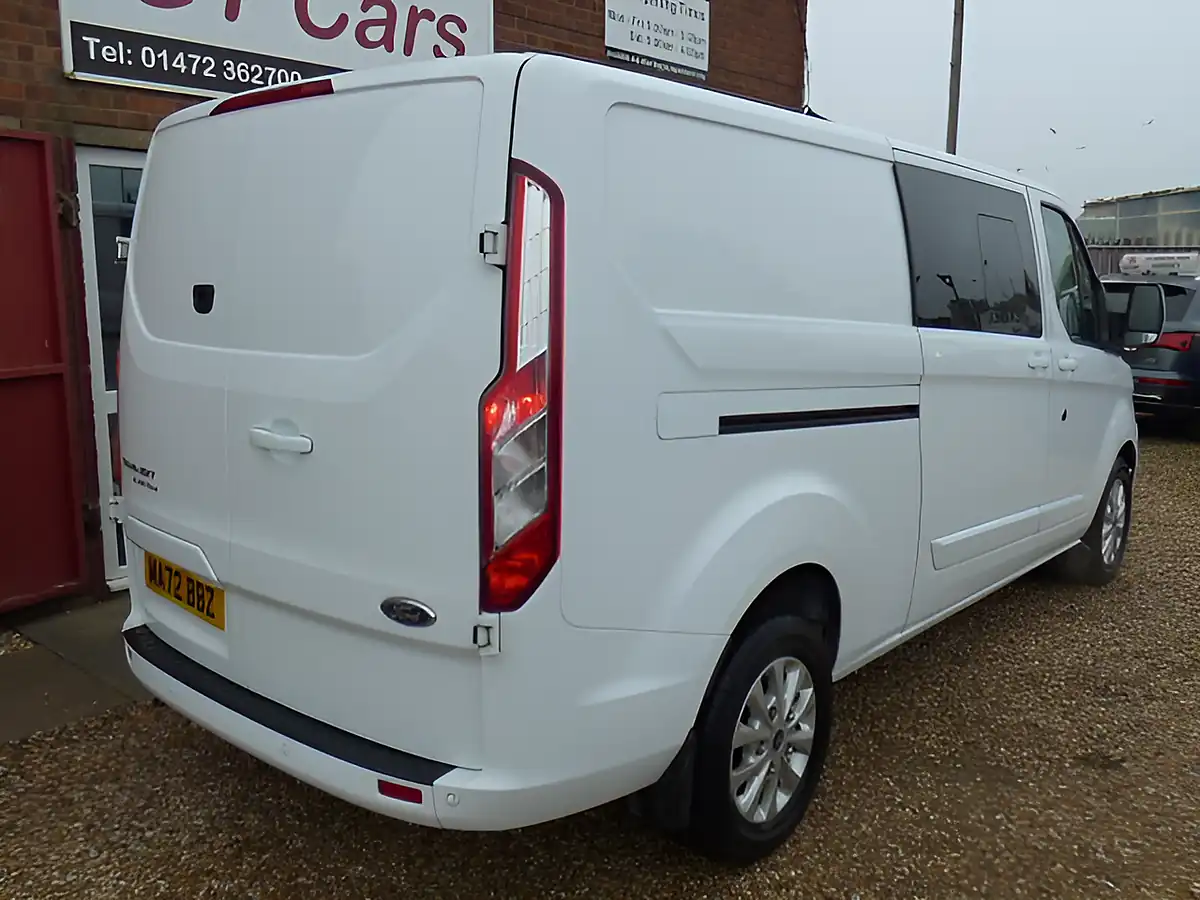 Used 2022 Ford Transit Custom Limited White - Interior and Exterior details 5