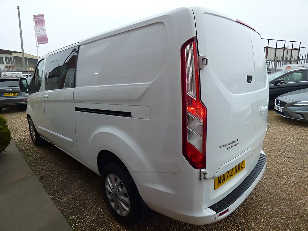 Used 2022 Ford Transit Custom Limited White - Interior and Exterior details 7