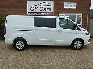 Used 2022 Ford Transit Custom Limited White - Interior and Exterior details 2