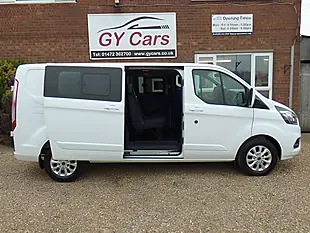 Used 2022 Ford Transit Custom Limited White - Interior and Exterior details 4