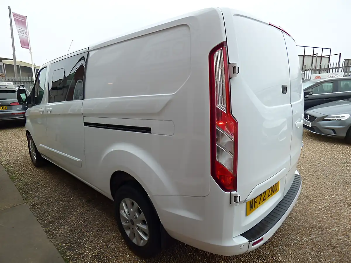 Used 2022 Ford Transit Custom Limited White - Interior and Exterior details 6