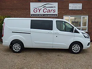 Used 2022 Ford Transit Custom Limited White - Interior and Exterior details 2