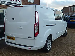 Used 2022 Ford Transit Custom Limited White - Interior and Exterior details 4