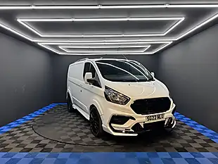 Used 2022 Ford Transit Custom Limited White - Interior and Exterior details 2