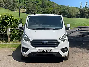 Used 2022 Ford Transit Custom Low Roof Limited White - Interior and Exterior details 2