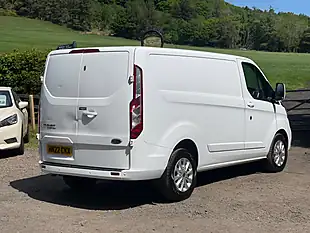 Used 2022 Ford Transit Custom Low Roof Limited White - Interior and Exterior details 4