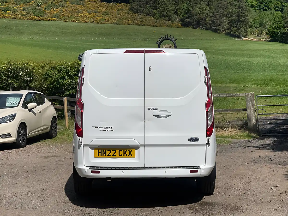 Used 2022 Ford Transit Custom Low Roof Limited White - Interior and Exterior details 5
