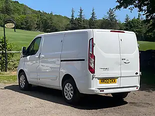 Used 2022 Ford Transit Custom Low Roof Limited White - Interior and Exterior details 6