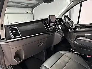 Used 2022 Ford Transit Custom Ms-Rt Crew Van Double Cab Grey - Interior and Exterior details 16