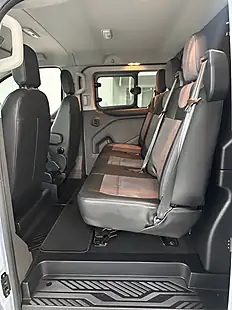 Used 2022 Ford Transit Custom Ms-Rt Crew Van Double Cab Grey - Interior and Exterior details 19