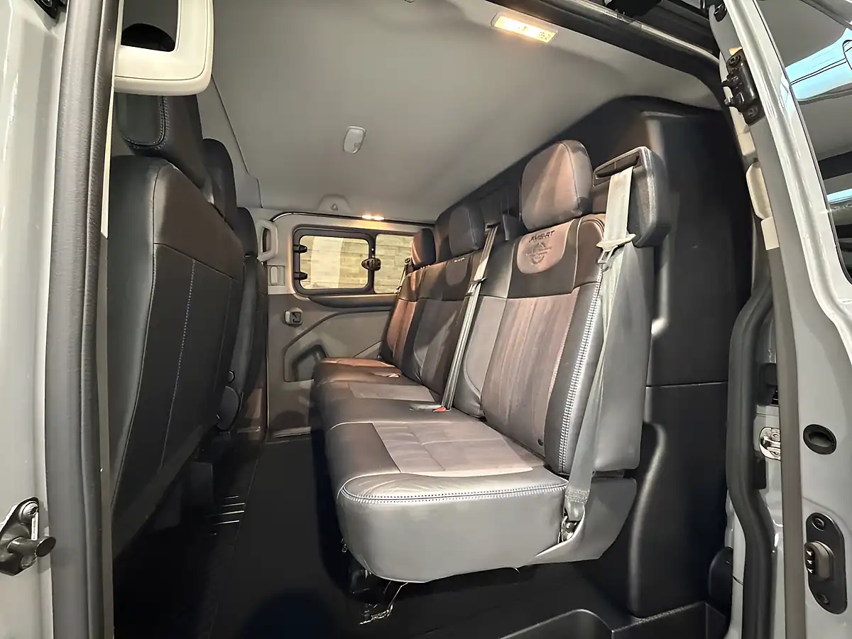 Used 2022 Ford Transit Custom Ms-Rt Crew Van Double Cab Grey - Interior and Exterior details 12