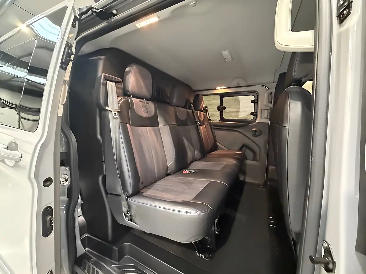 Used 2022 Ford Transit Custom Ms-Rt Crew Van Double Cab Grey - Interior and Exterior details 14