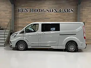 Used 2022 Ford Transit Custom Ms-Rt Crew Van Double Cab Grey - Interior and Exterior details 6