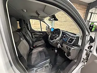 Used 2022 Ford Transit Custom Ms-Rt Crew Van Double Cab Grey - Interior and Exterior details 7