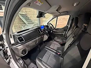 Used 2022 Ford Transit Custom Ms-Rt Crew Van Double Cab Grey - Interior and Exterior details 9