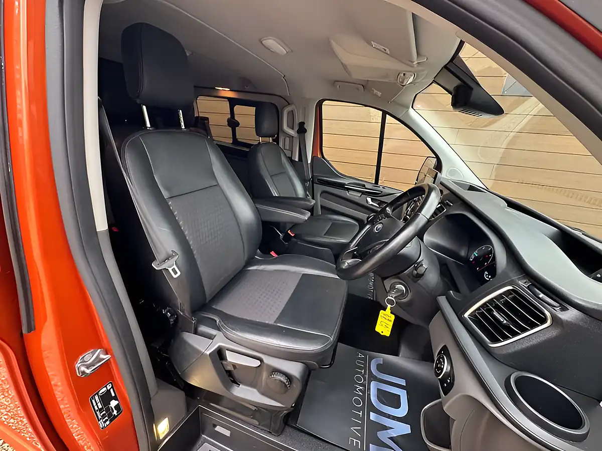 Used 2022 Ford Transit Custom Sport Orange Glow - Interior and Exterior details 16