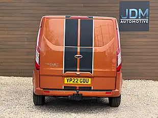 Used 2022 Ford Transit Custom Sport Orange Glow - Interior and Exterior details 4