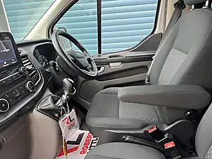 Used 2022 Ford Transit Custom Trend Crew Van Double Cab White - Interior and Exterior details 10