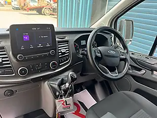 Used 2022 Ford Transit Custom Trend Crew Van Double Cab White - Interior and Exterior details 13