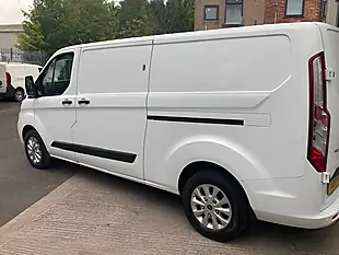Used 2022 Ford Transit Custom Trend Long Wheel Base White - Interior and Exterior details 3
