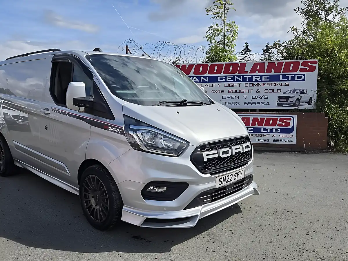 Used 2022 Ford Transit Custom Trend Silver - Interior and Exterior details 2