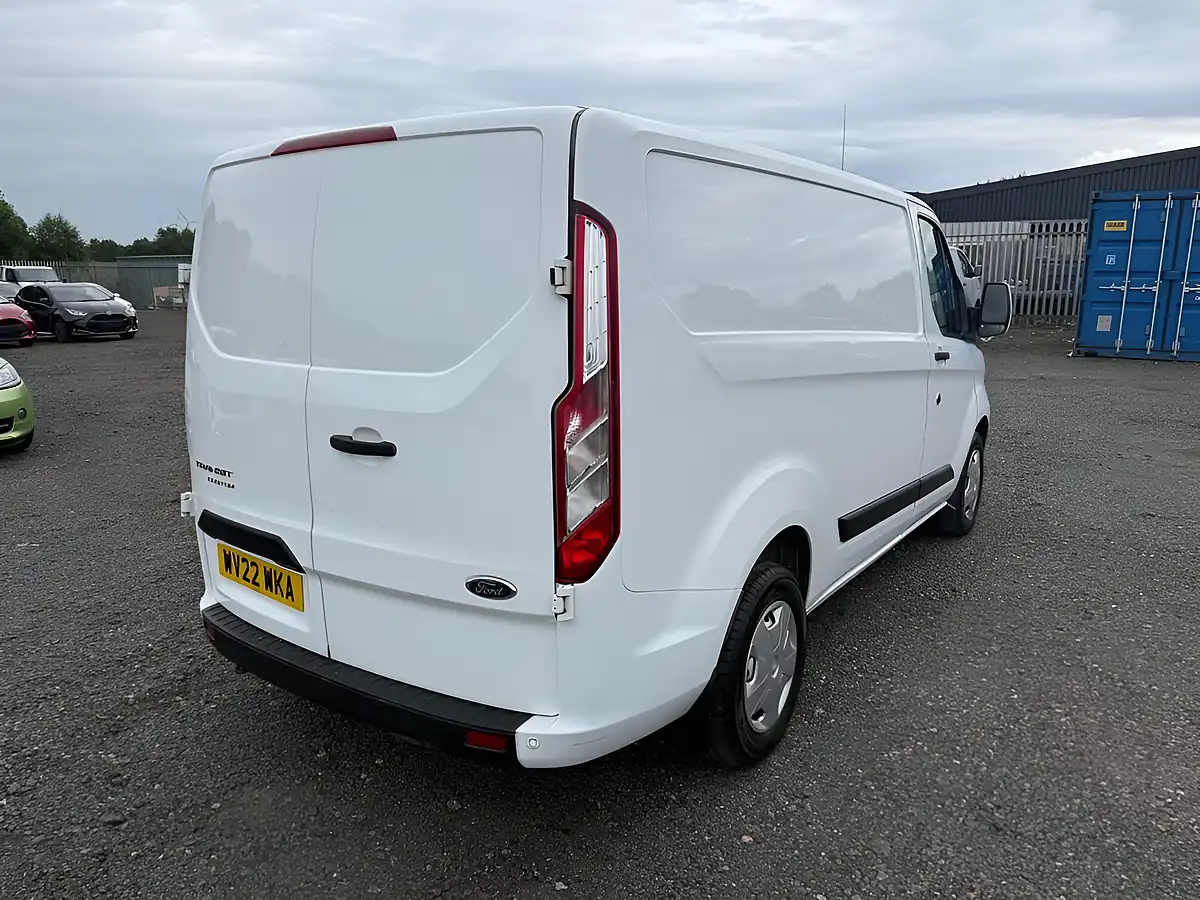 Used 2022 Ford Transit Custom Trend White - Interior and Exterior details 7