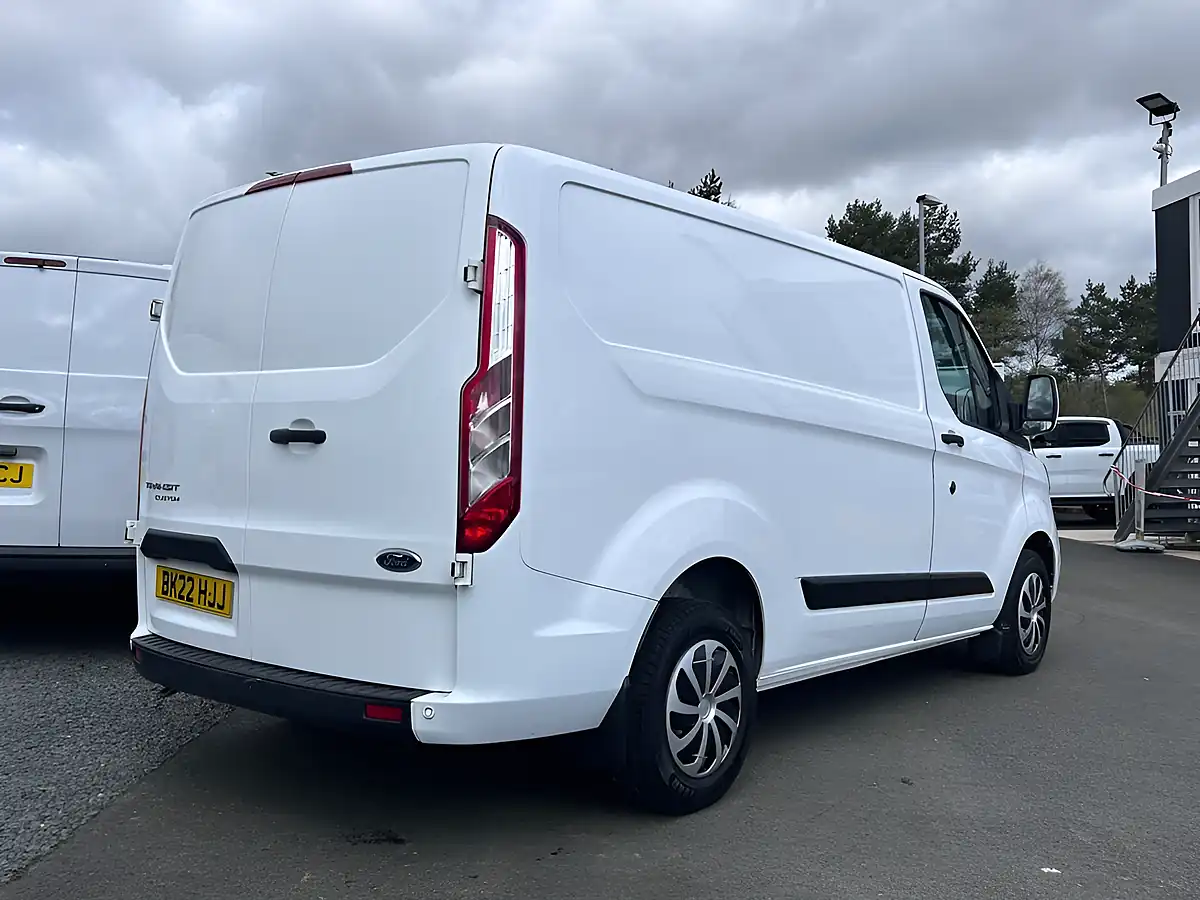 Used 2022 Ford Transit Custom Trend White - Interior and Exterior details 2