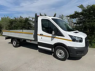 Used 2022 Ford Transit Leader 14FT Dropside White - Interior and Exterior details 2
