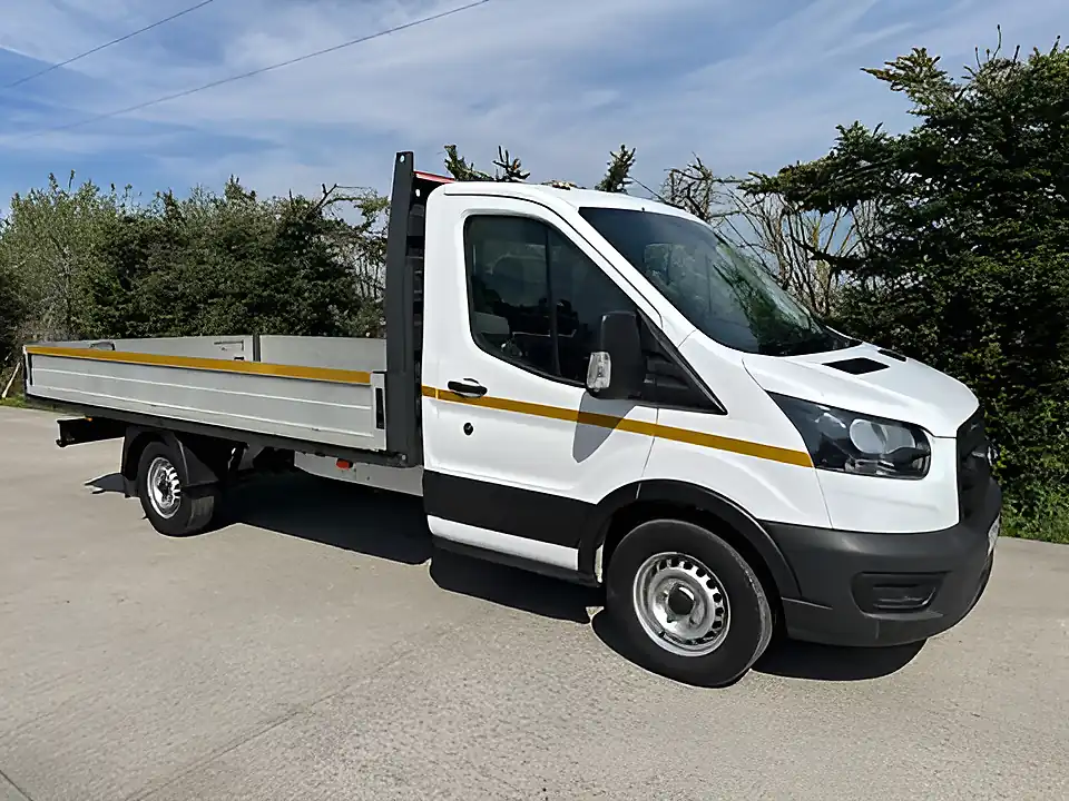 Used 2022 Ford Transit Leader 14FT Dropside White - Interior and Exterior details 2