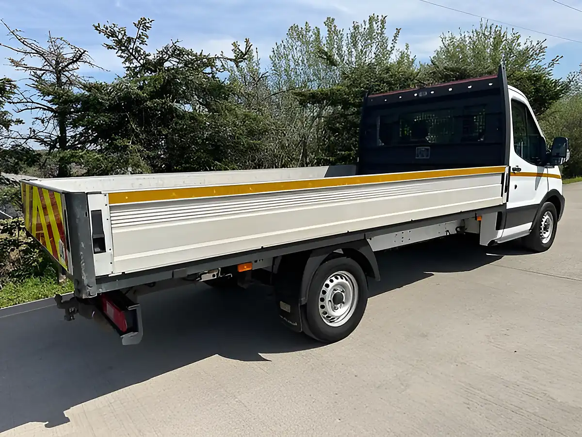 Used 2022 Ford Transit Leader 14FT Dropside White - Interior and Exterior details 5