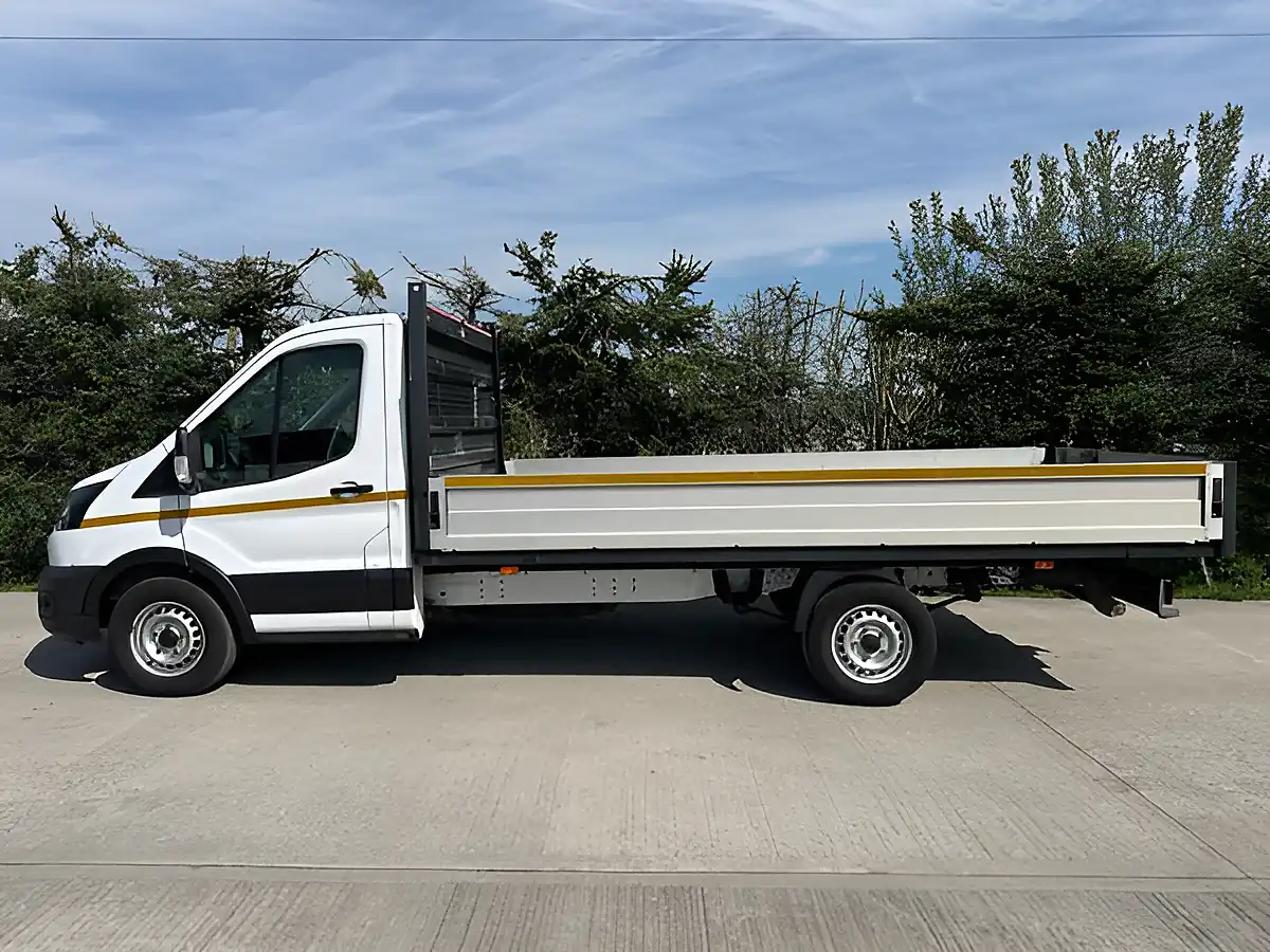 Used 2022 Ford Transit Leader 14FT Dropside White - Interior and Exterior details 8
