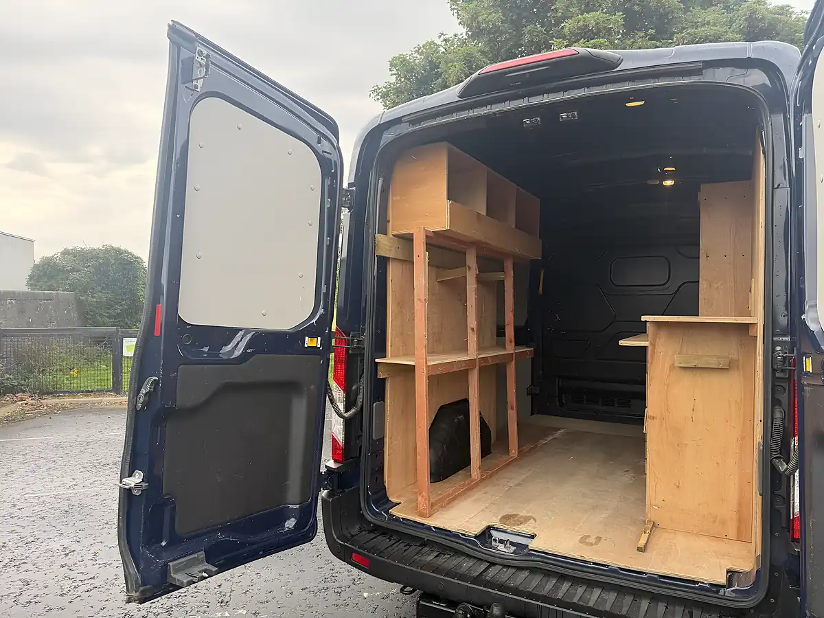 Used 2022 Ford Transit Leader Blue - Interior and Exterior details 10