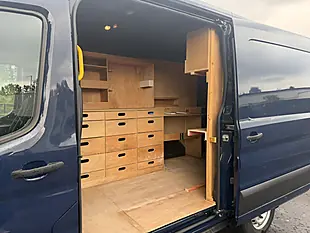 Used 2022 Ford Transit Leader Blue - Interior and Exterior details 12