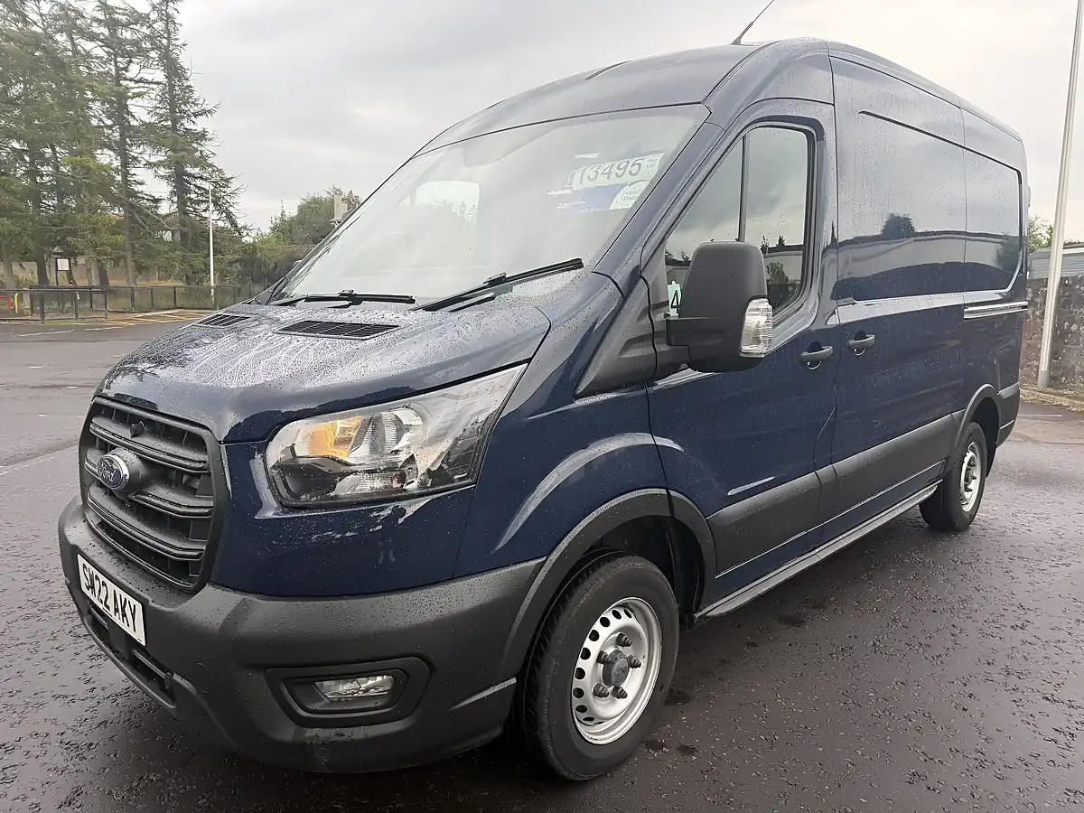 Used 2022 Ford Transit Leader Blue - Interior and Exterior details 5