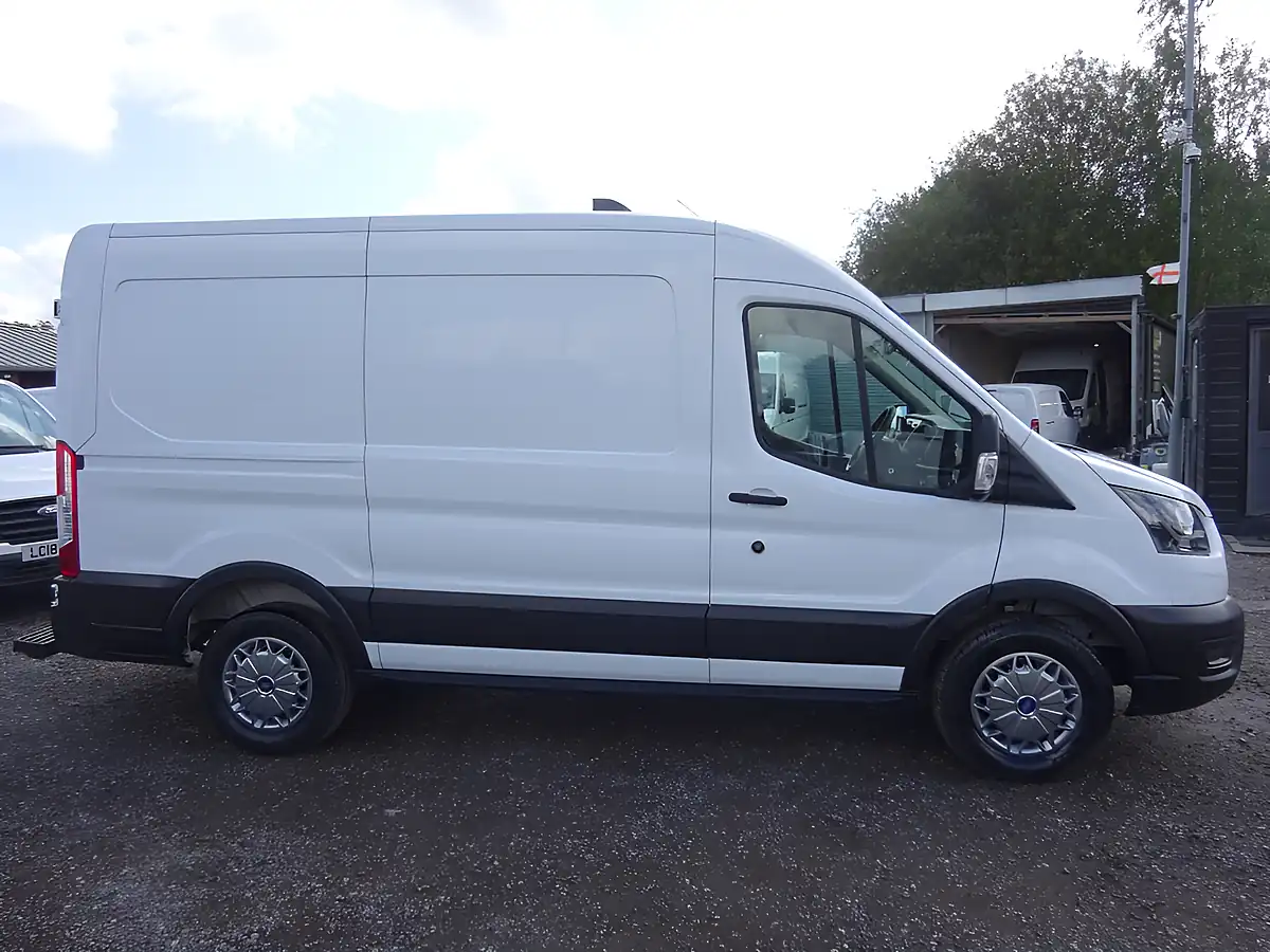 Used 2022 Ford Transit Leader L2 H2 (mwb) 350 White - Interior and Exterior details 10