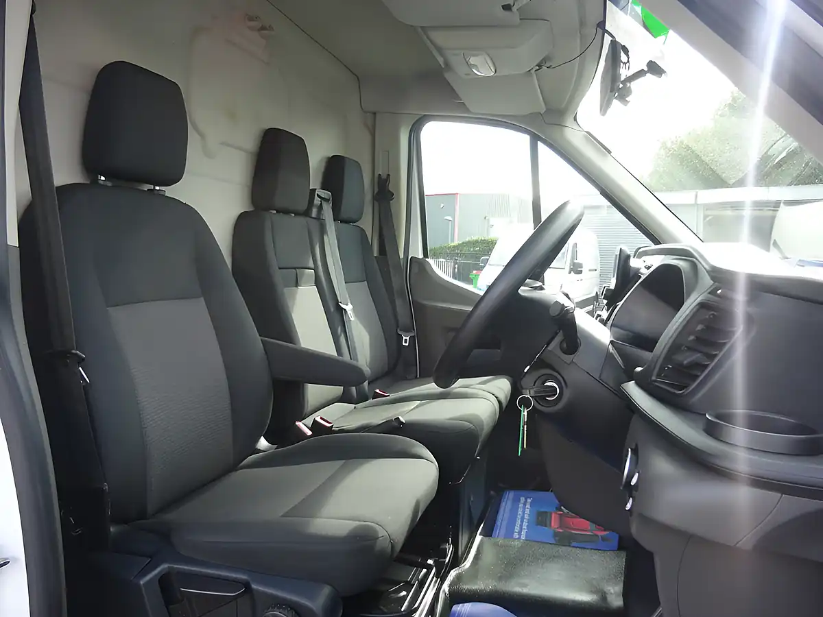 Used 2022 Ford Transit Leader L2 H2 (mwb) 350 White - Interior and Exterior details 13