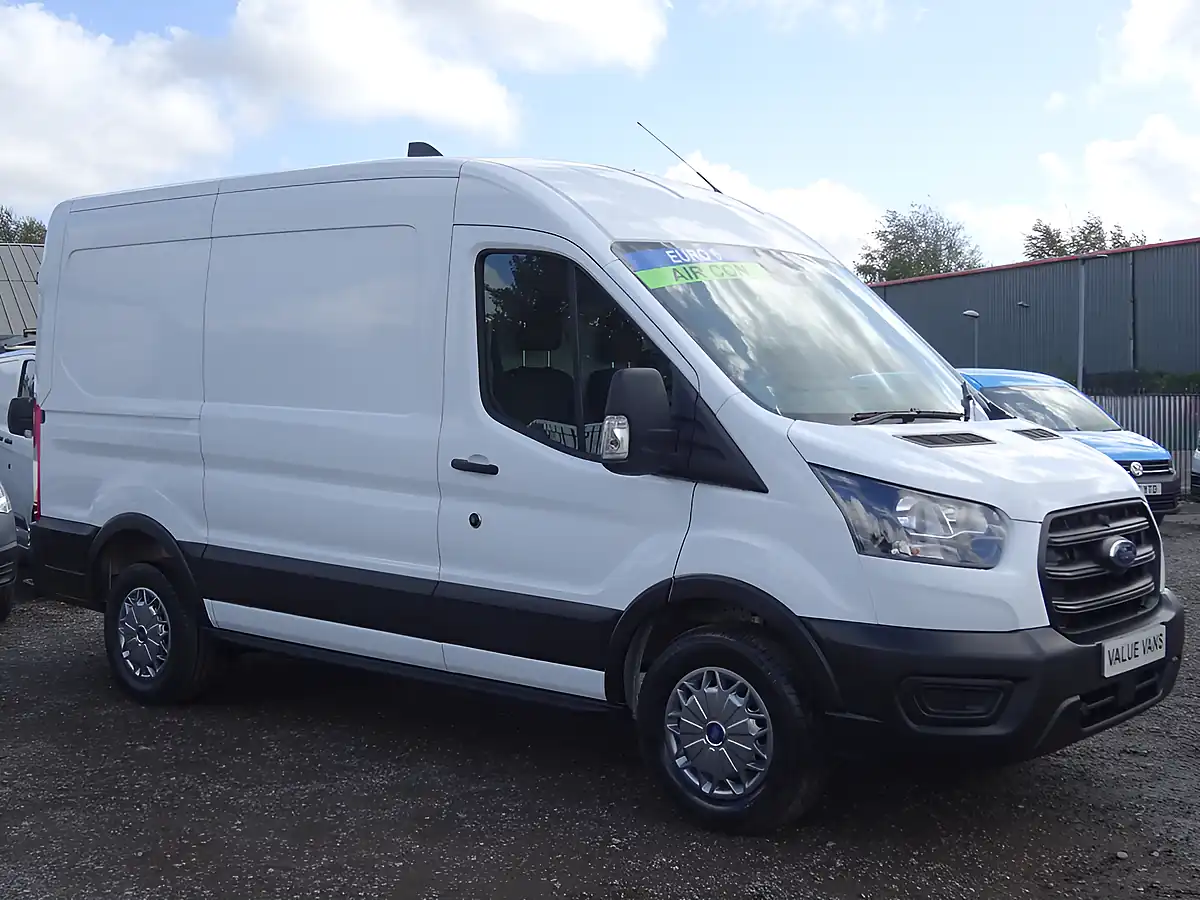 Used 2022 Ford Transit Leader L2 H2 (mwb) 350 White - Interior and Exterior details 8