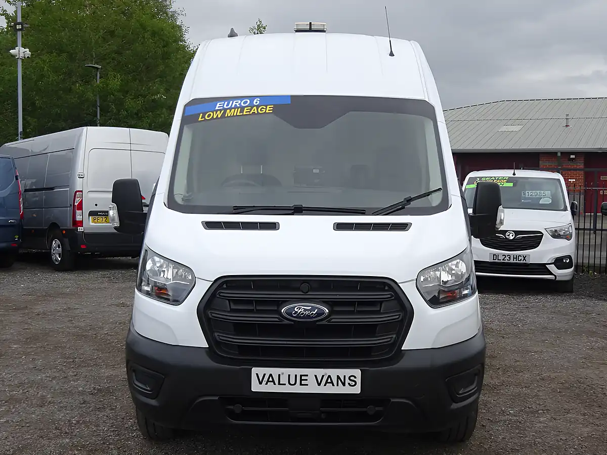 Used 2022 Ford Transit Leader L3 H3 (lwb) White - Interior and Exterior details 4