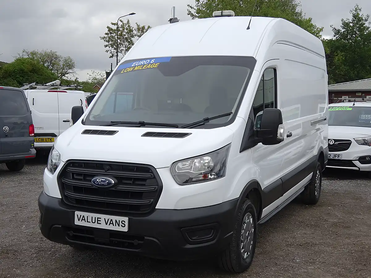 Used 2022 Ford Transit Leader L3 H3 (lwb) White - Interior and Exterior details 5